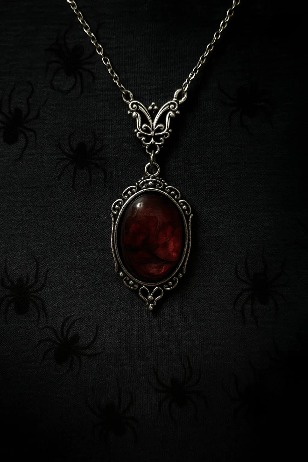 Dollvamp - Steel Charm Necklace